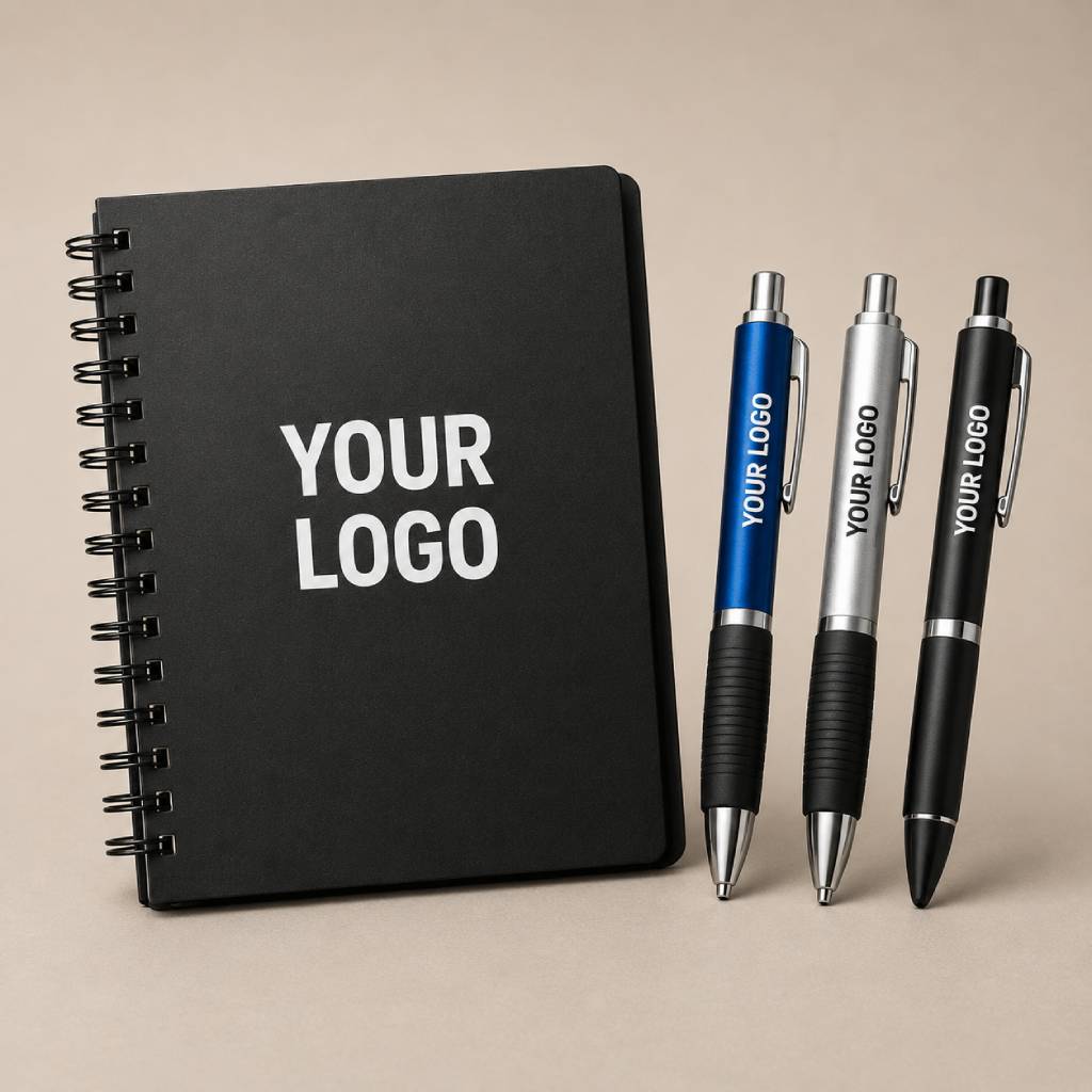 Custom Office Supplies with Company Logo